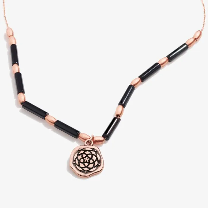 New Beginnings Charm Onyx Necklace Rafaelian Rose Gold Women Alex And Ani Growth New Beginnings New Beginnings Charm Onyx Necklace Rafaelian Rose Gold Women Alex And Ani Growth New Beginnings