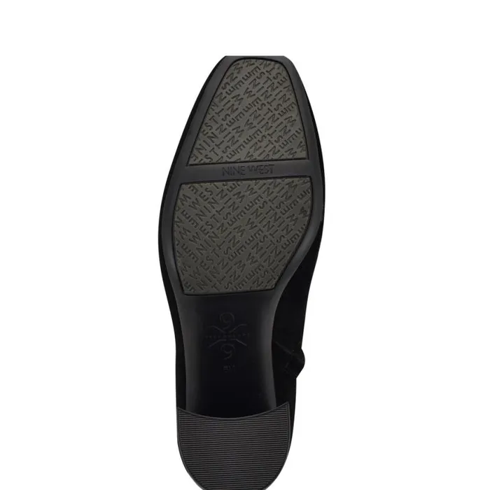 Nine West Boots and Booties Women Ailet 92159 Square Toe Booties Black Suede Nine West Boots and Booties Women Ailet 92159 Square Toe Booties Black Suede
