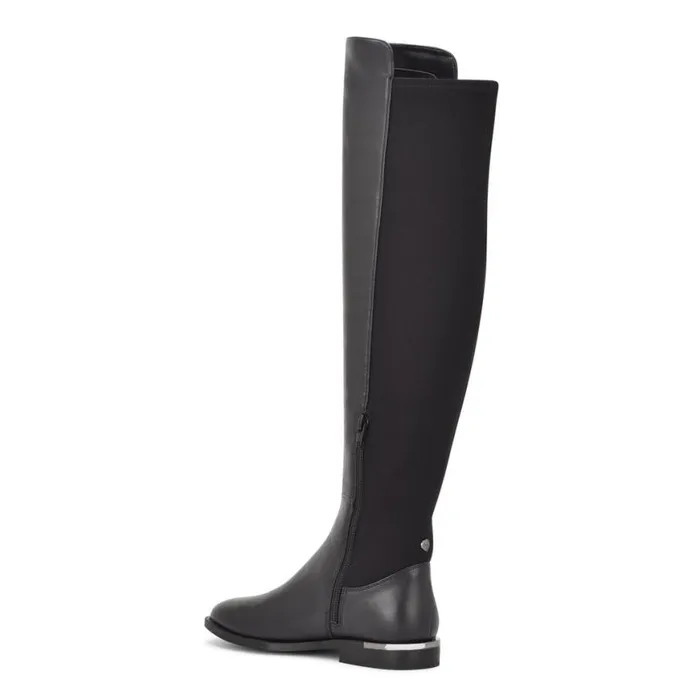 Nine West Boots and Booties Women Allair Stretch Back Over The Knee Boots Black Nine West Boots and Booties Women Allair Stretch Back Over The Knee Boots Black