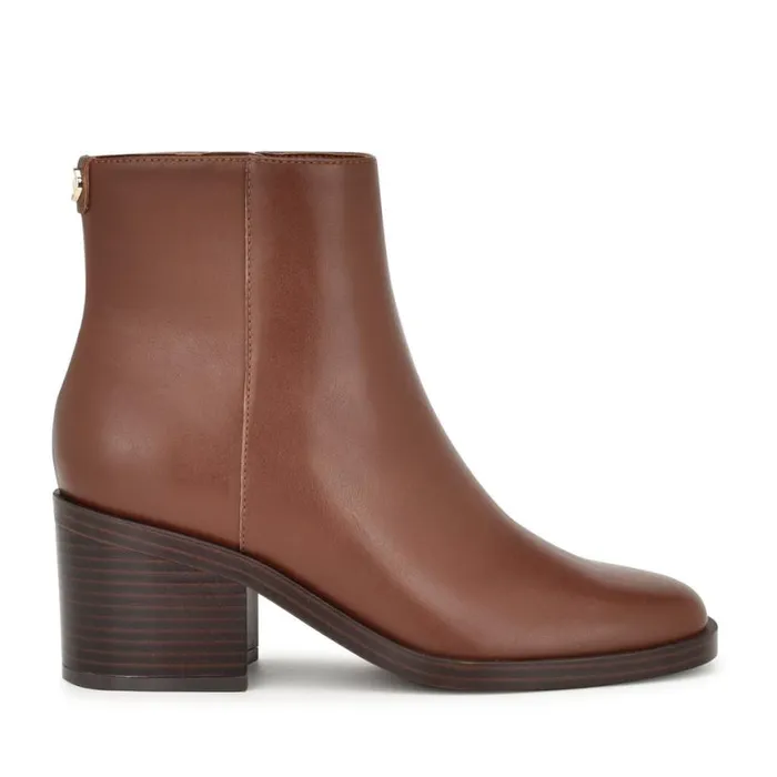Nine West Boots and Booties Women Amatto Dress Booties Brown