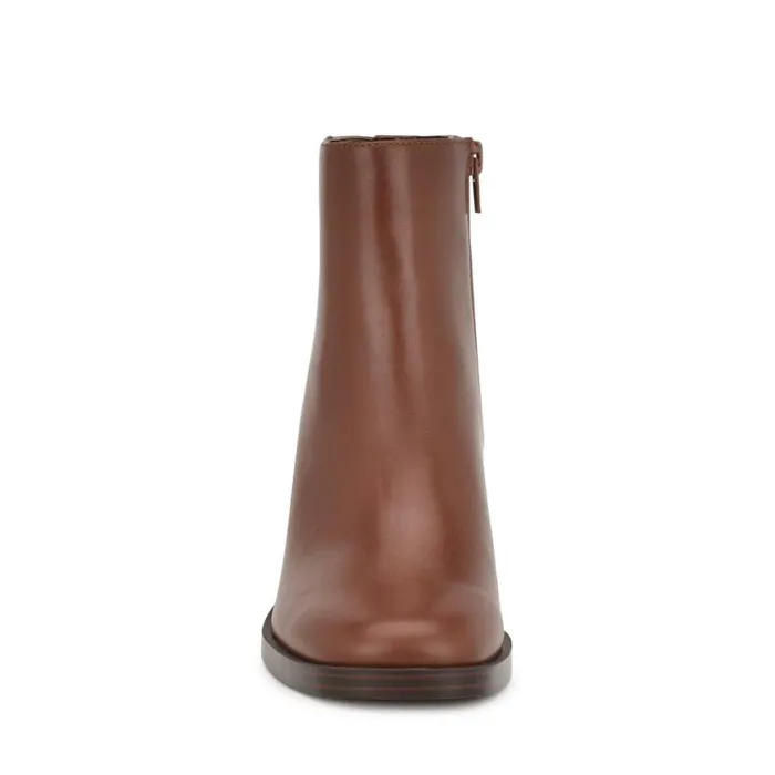 Nine West Boots and Booties Women Amatto Dress Booties Brown
