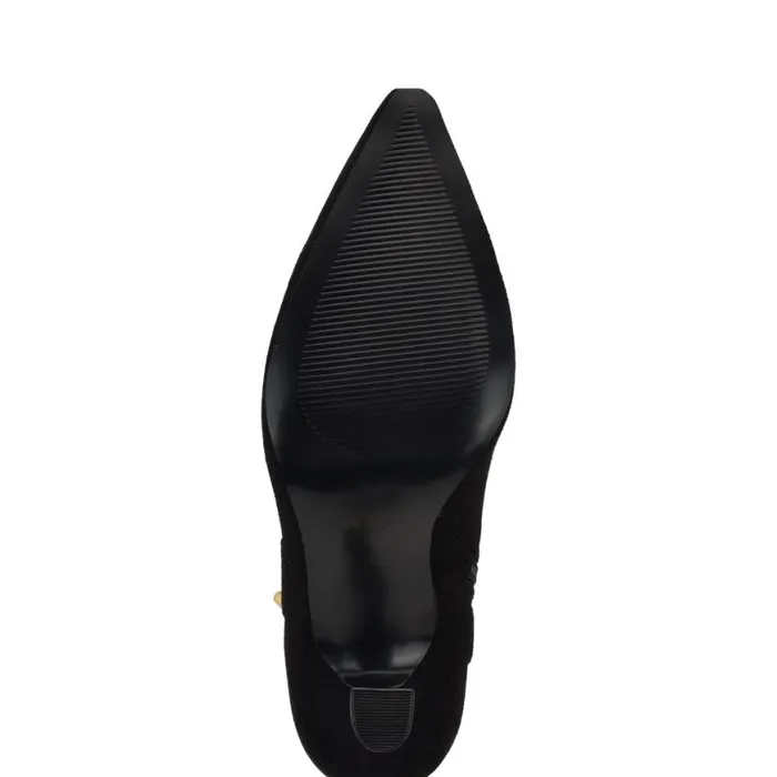 Nine West Boots and Booties Women Chaine Pointy Toe Dress Booties Black