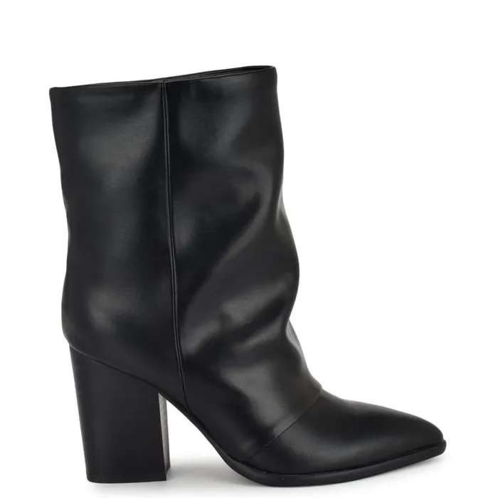 Nine West Boots and Booties Women Chaye Slouch Booties Black