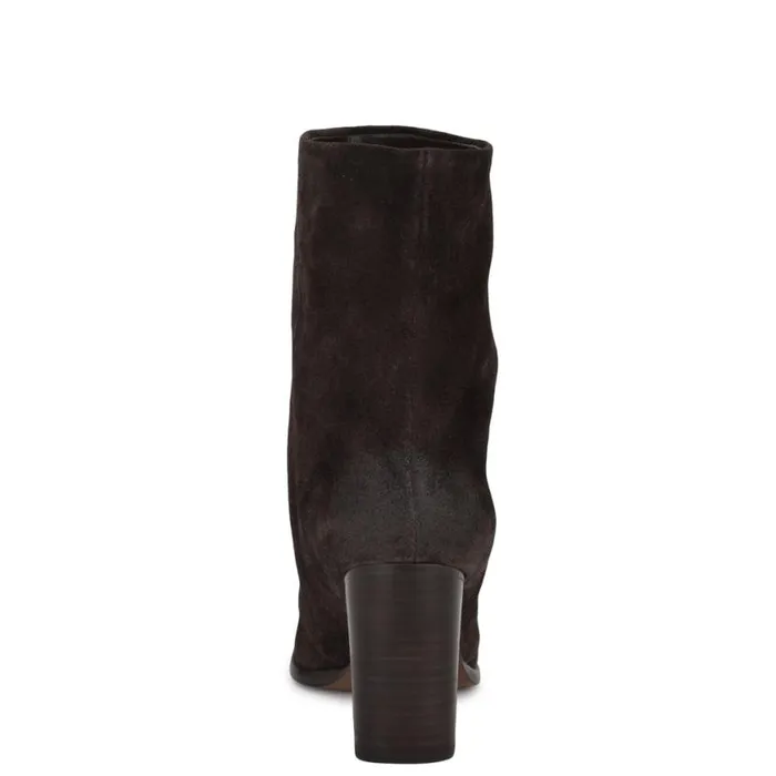 Nine West Boots and Booties Women Chaye Slouch Booties Dark Brown Suede Nine West Boots and Booties Women Chaye Slouch Booties Dark Brown Suede