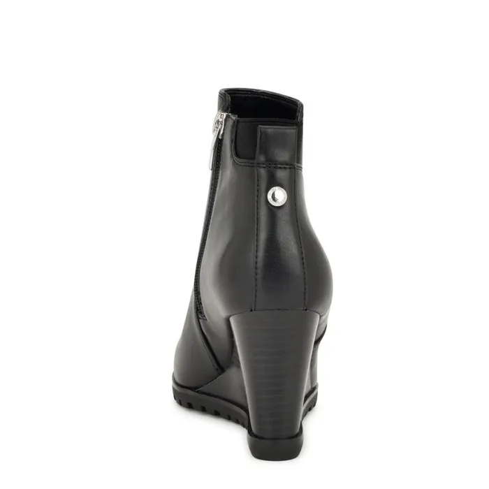Nine West Boots and Booties Women Curtis Wedge Booties Black Nine West Boots and Booties Women Curtis Wedge Booties Black