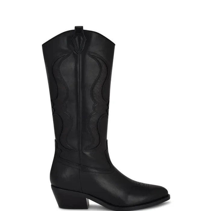 Nine West Boots and Booties Women Cwyft Western Boots Black