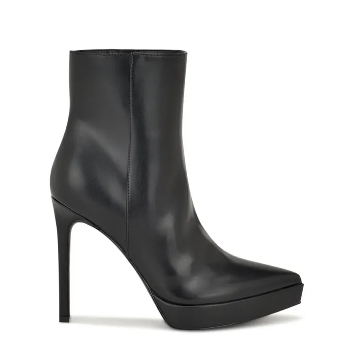 Nine West Boots and Booties Women Danise Dress Booties Black