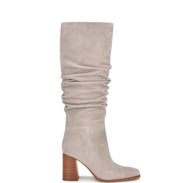 Nine West Boots and Booties Women Domaey Casual Boots Medium Grey