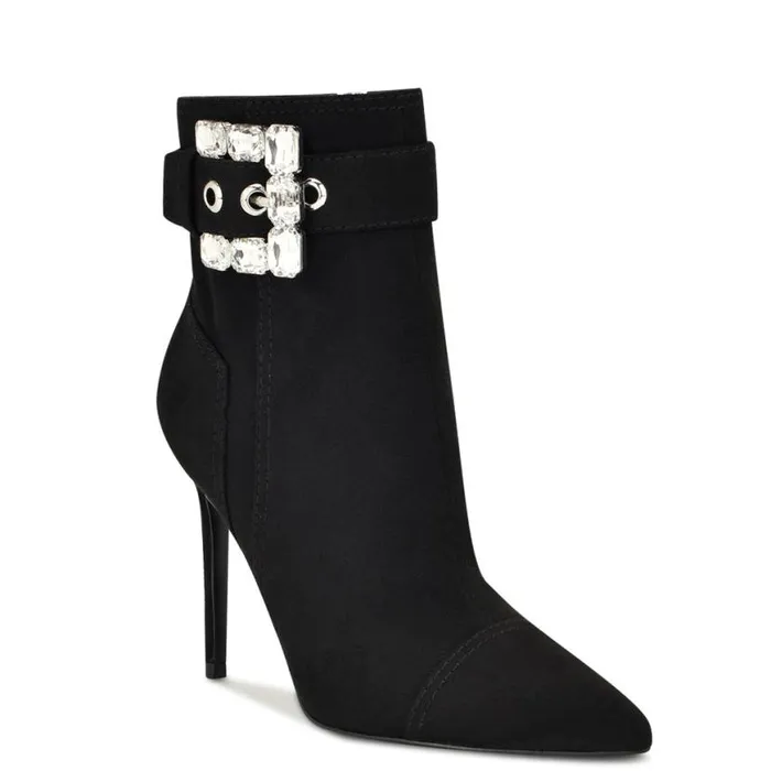 Nine West Boots and Booties Women Fabrica Dress Booties Blackblack Nine West Boots and Booties Women Fabrica Dress Booties Blackblack