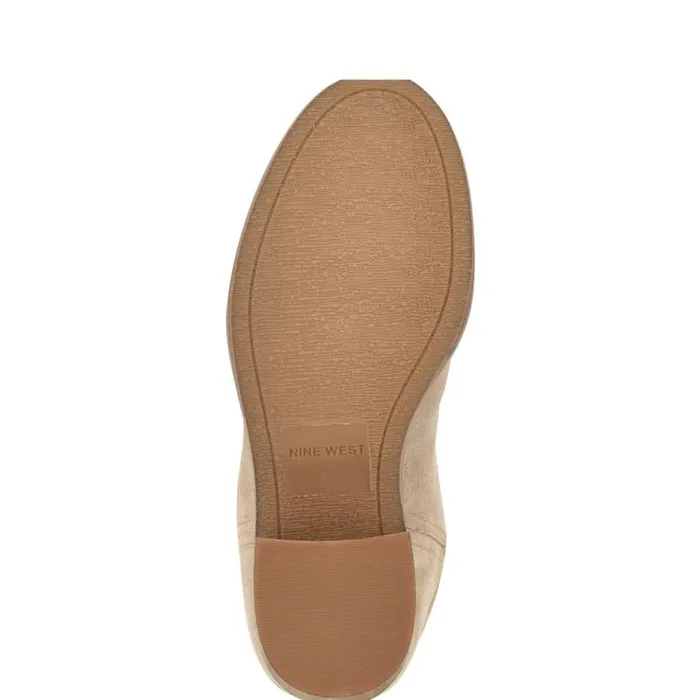 Nine West Boots and Booties Women Hecee Block Heel Tailored Boots Tan Suede Nine West Boots and Booties Women Hecee Block Heel Tailored Boots Tan Suede
