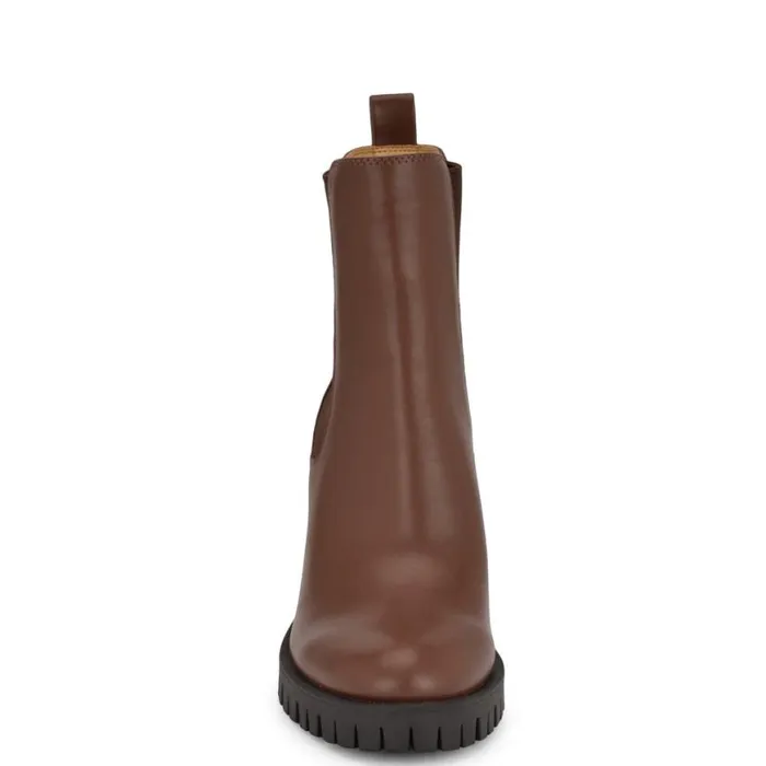 Nine West Boots and Booties Women Kort Lugsole Booties Brown Nine West Boots and Booties Women Kort Lugsole Booties Brown