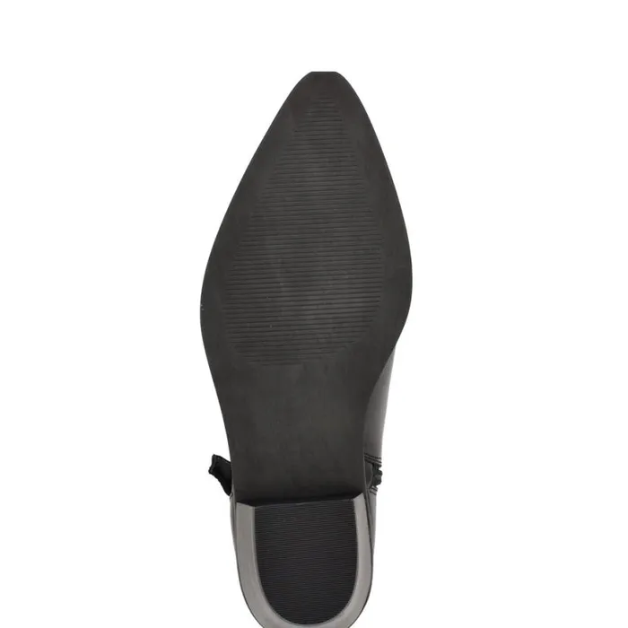 Nine West Boots and Booties Women Lemone Pointy Toe Booties Black Leather