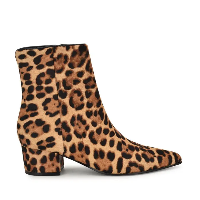 Nine West Boots and Booties Women Maribu Ankle Booties Leopard