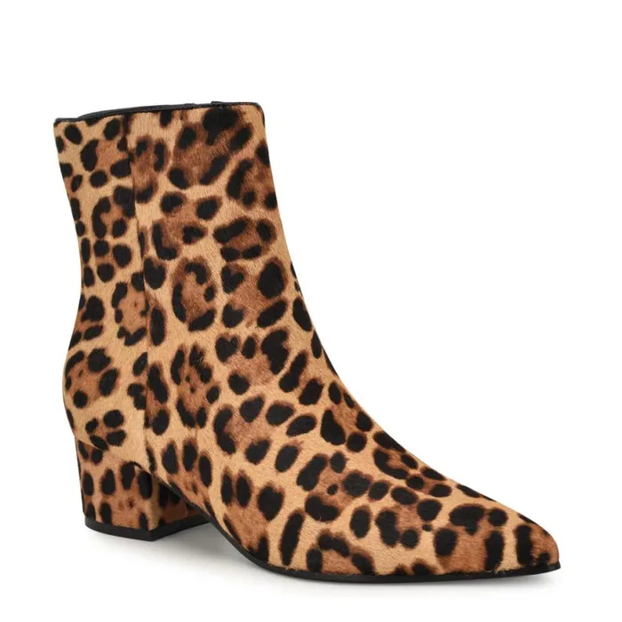 Nine West Boots and Booties Women Maribu Ankle Booties Leopard Nine West Boots and Booties Women Maribu Ankle Booties Leopard