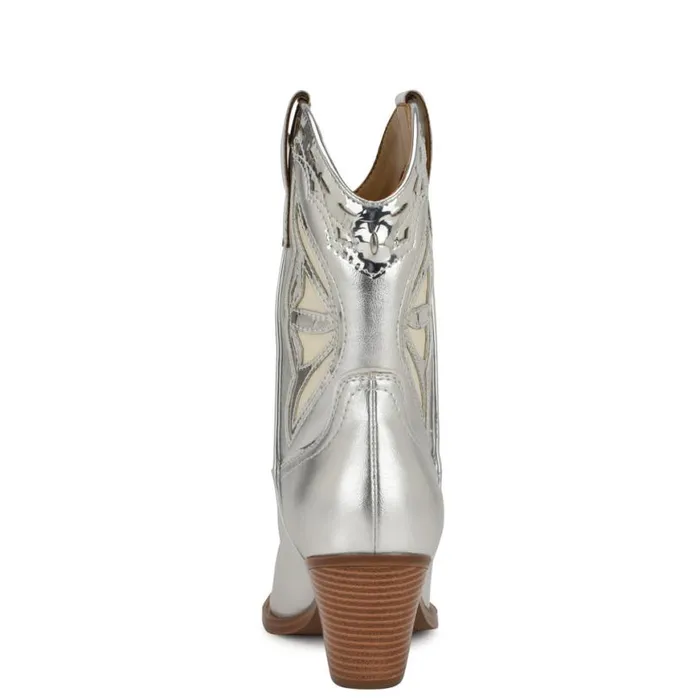 Nine West Boots and Booties Women Puzz Western Booties Blackwhite Nine West Boots and Booties Women Puzz Western Booties Blackwhite