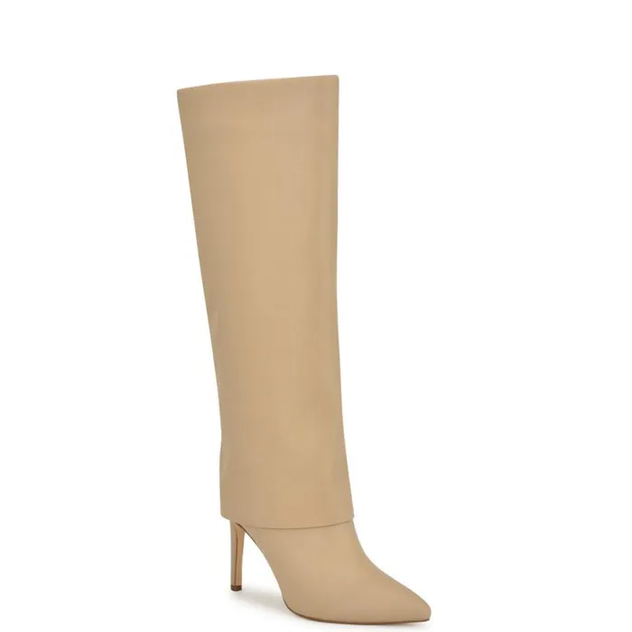 Nine West Boots and Booties Women Radish Dress Boots Light Natural Nine West Boots and Booties Women Radish Dress Boots Light Natural