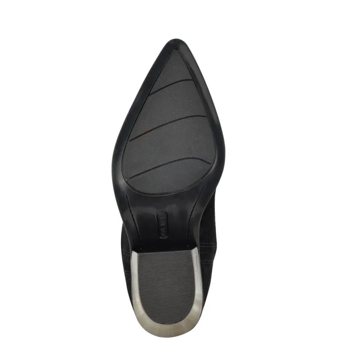 Nine West Boots and Booties Women Smash Western Boots Black Suede