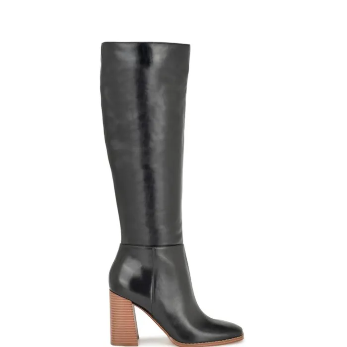 Nine West Boots and Booties Women Temas Dress Boots Black