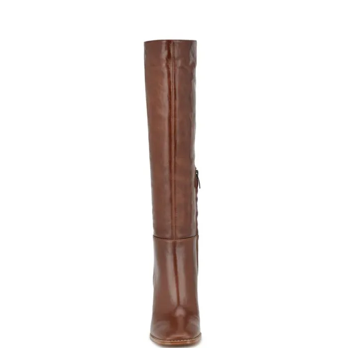 Nine West Boots and Booties Women Temas Dress Boots Dark Natural Nine West Boots and Booties Women Temas Dress Boots Dark Natural