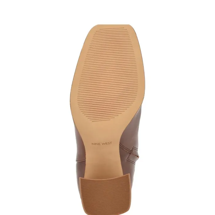 Nine West Boots and Booties Women Temas Dress Boots Dark Natural Nine West Boots and Booties Women Temas Dress Boots Dark Natural