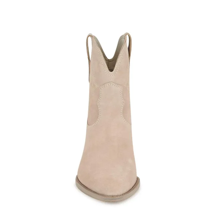 Nine West Boots and Booties Women Texen Western Booties Light Grey Suede Nine West Boots and Booties Women Texen Western Booties Light Grey Suede