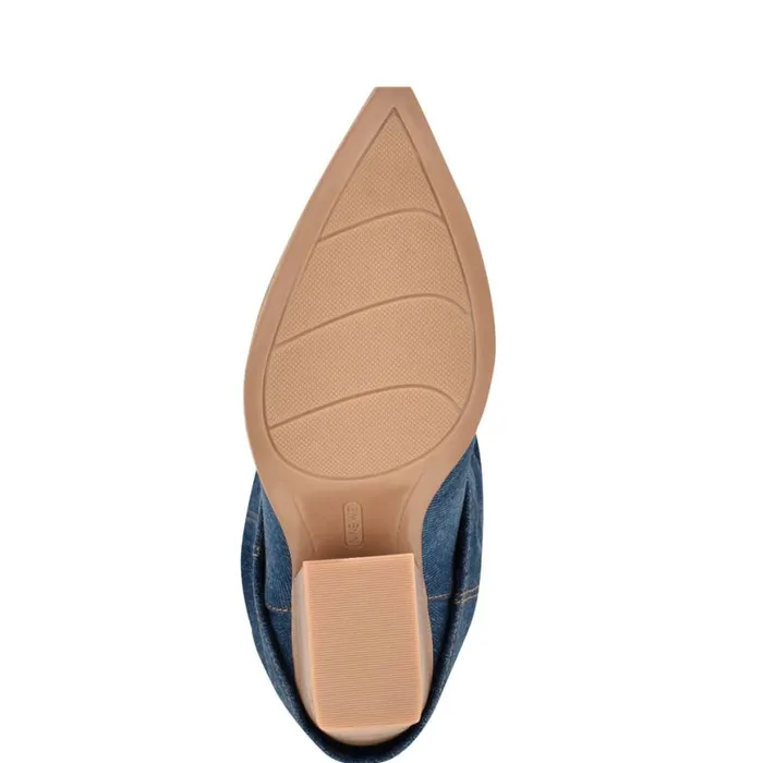 Nine West Boots and Booties Women Wilton Western Boots Dark Blue Nine West Boots and Booties Women Wilton Western Boots Dark Blue