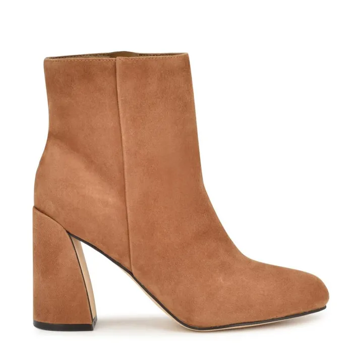 Nine West Boots and Booties Women Yast Dress Booties Medium Natural