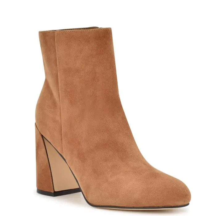 Nine West Boots and Booties Women Yast Dress Booties Medium Natural