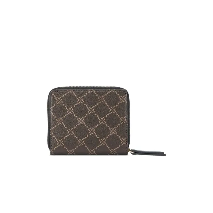 Nine West Clutches and Wallets Women Linnette Small Zip Around Wallet Brownblack Nine West Clutches and Wallets Women Linnette Small Zip Around Wallet Brownblack