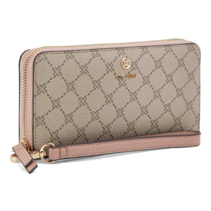Nine West Clutches and Wallets Women Lockup 9S Zip Around With Wristlet Beigelogodusk Nine West Clutches and Wallets Women Lockup 9S Zip Around With Wristlet Beigelogodusk