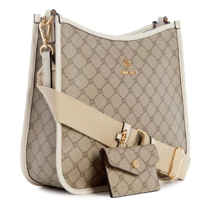 Nine West Crossbody Women Brice Crossbody Bag Beige Logomilk Nine West Crossbody Women Brice Crossbody Bag Beige Logomilk