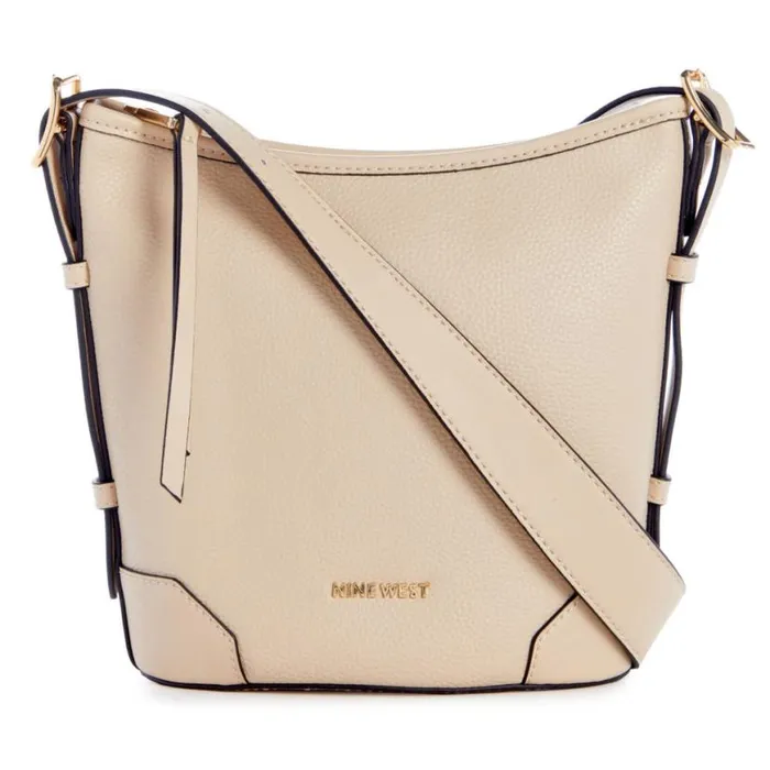 Nine West Crossbody Women Brooklyn Crossbody Bucket Beige
