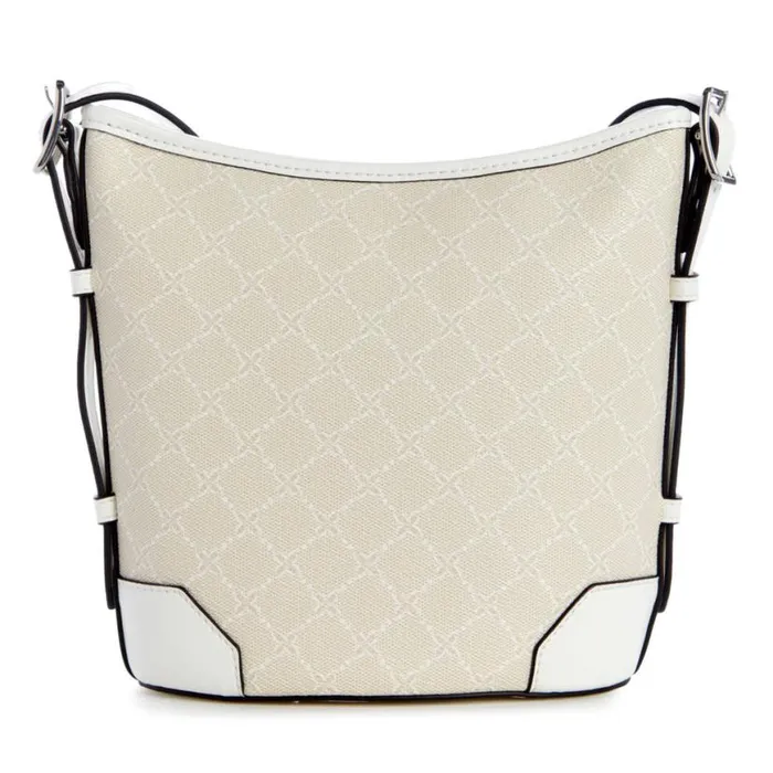 Nine West Crossbody Women Brooklyn Crossbody Bucket Cream Logo Nine West Crossbody Women Brooklyn Crossbody Bucket Cream Logo
