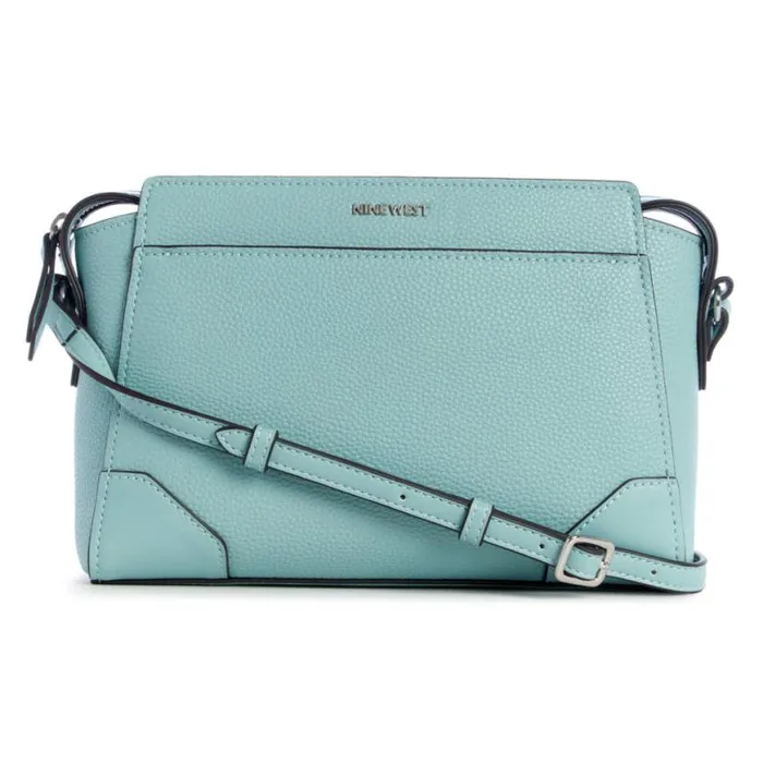 Nine West Crossbody Women Brooklyn Jet Set Crossbody Pale Aqua