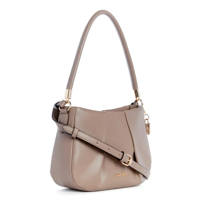 Nine West Crossbody Women Elin Crossbody Dark Mushroom Nine West Crossbody Women Elin Crossbody Dark Mushroom
