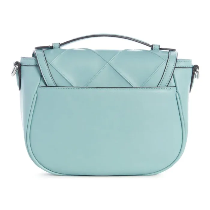 Nine West Crossbody Women Graysen Flap Saddle Bag Pale Aqua Nine West Crossbody Women Graysen Flap Saddle Bag Pale Aqua