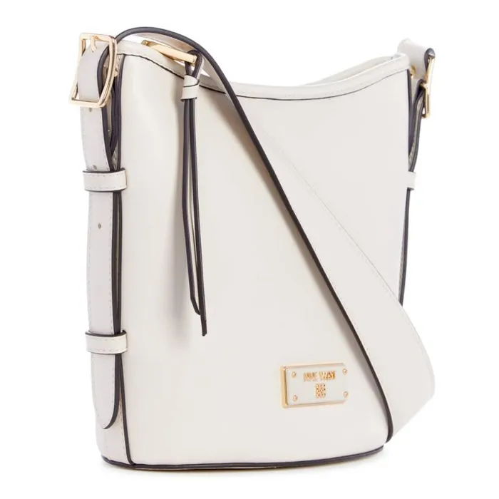Nine West Crossbody Women Leonel Bucket Crossbody Milk Nine West Crossbody Women Leonel Bucket Crossbody Milk
