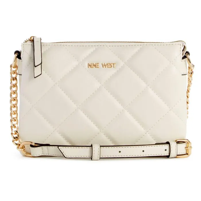 Nine West Crossbody Women Mirabella Dome Crossbody Chic Cream