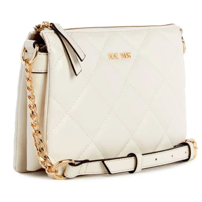 Nine West Crossbody Women Mirabella Dome Crossbody Chic Cream Nine West Crossbody Women Mirabella Dome Crossbody Chic Cream