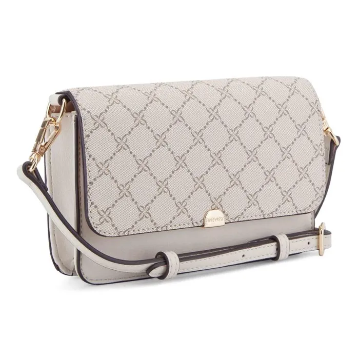 Nine West Crossbody Women Parkslope Phone Crossbody Mushroom Logo Milk Nine West Crossbody Women Parkslope Phone Crossbody Mushroom Logo Milk