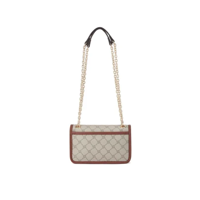 Nine West Crossbody Women Saoirse Mini Cnvrtbl Xbdy Flap Beige Logomahogany Nine West Crossbody Women Saoirse Mini Cnvrtbl Xbdy Flap Beige Logomahogany