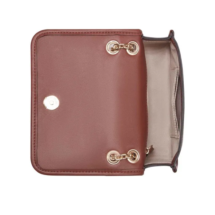 Nine West Crossbody Women Saoirse Mini Cnvrtbl Xbdy Flap Beige Logomahogany Nine West Crossbody Women Saoirse Mini Cnvrtbl Xbdy Flap Beige Logomahogany