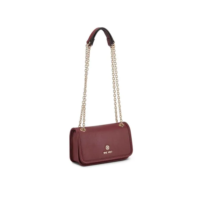 Nine West Crossbody Women Saoirse Mini Cnvrtbl Xbdy Flap Claret Nine West Crossbody Women Saoirse Mini Cnvrtbl Xbdy Flap Claret