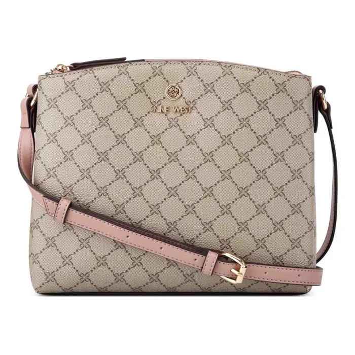 Nine West Crossbody Women Siera Mini Crossbody Beigelogodusk