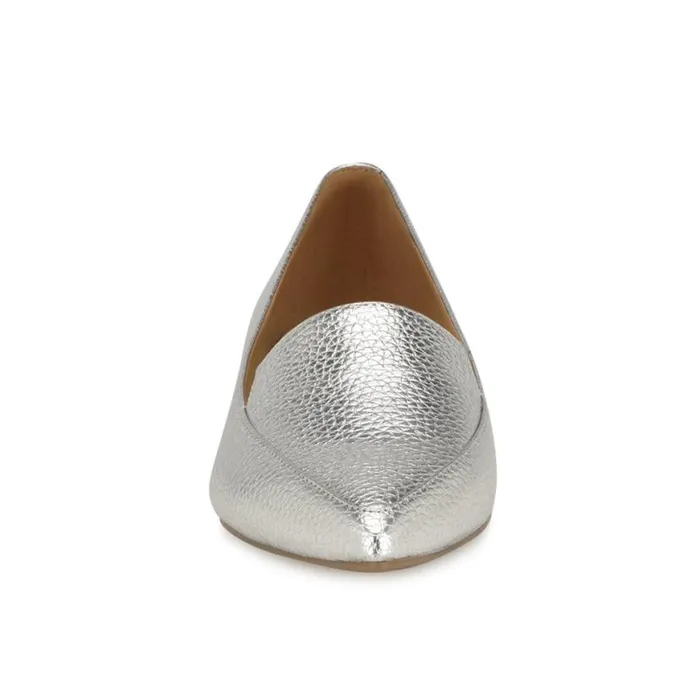 Nine West Flats Women Abay Smoking Flats Silver Nine West Flats Women Abay Smoking Flats Silver