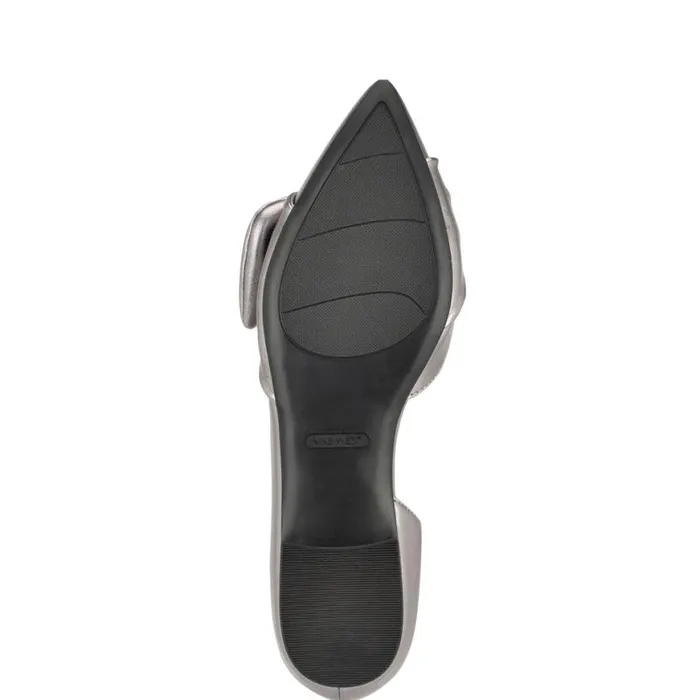 Nine West Flats Women Bannie D039Orsay Flats Pewter Nine West Flats Women Bannie D039Orsay Flats Pewter