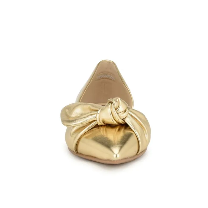 Nine West Flats Women Bannie D039Orsay Flats Platino