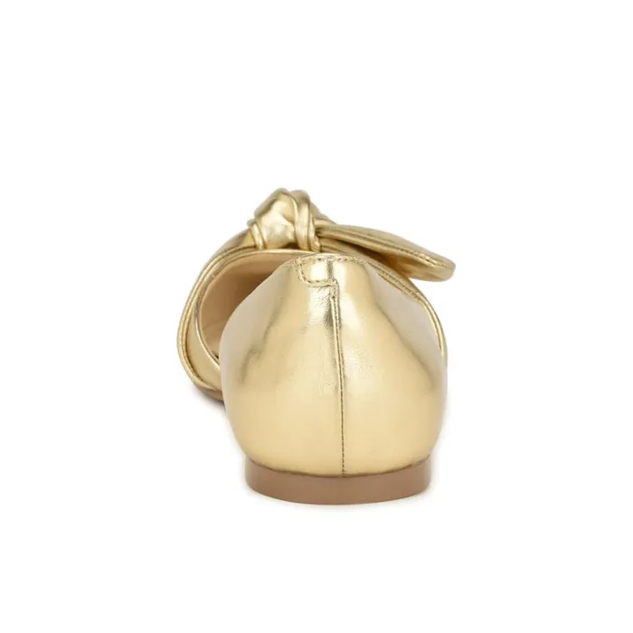 Nine West Flats Women Bannie D039Orsay Flats Platino