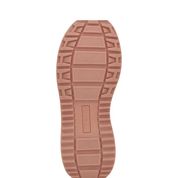Nine West Flats Women Calpha Laceup Sneakers Whitepink Nine West Flats Women Calpha Laceup Sneakers Whitepink