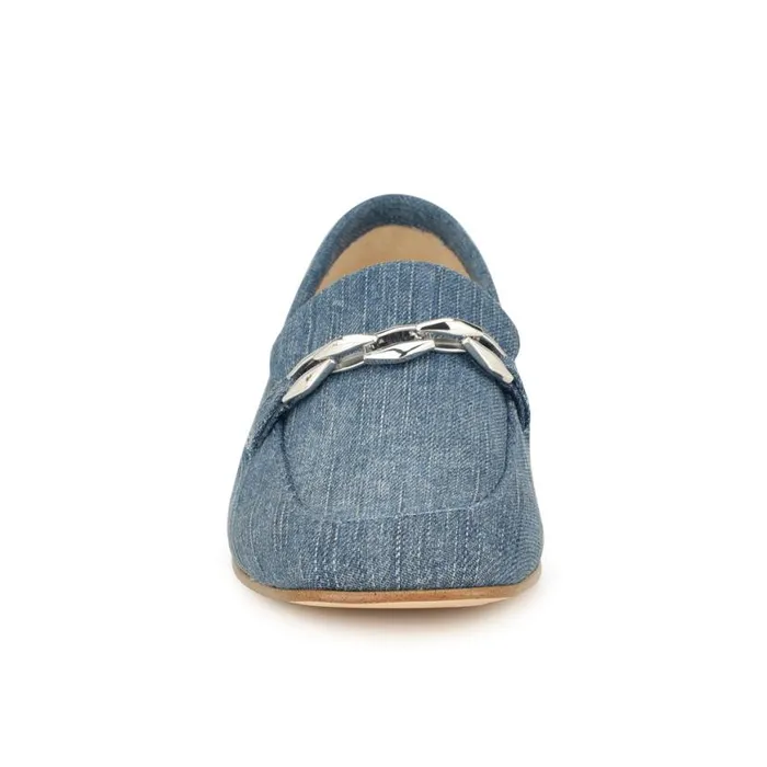 Nine West Flats Women Erands Casual Loafers Denim
